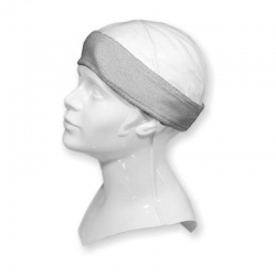 Opaska kosmetyczna frotte, szara, nr 29